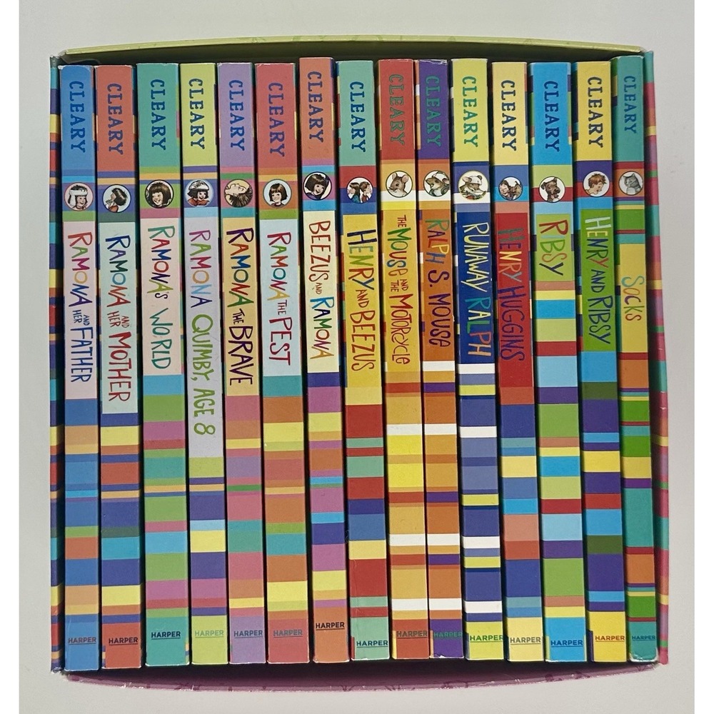 Beverly Cleary The World Of Collection 15 Book Box Set Ramona Henry Ralph
